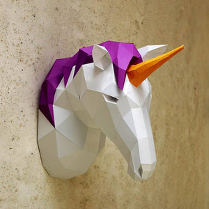 Unicorn Paper Model